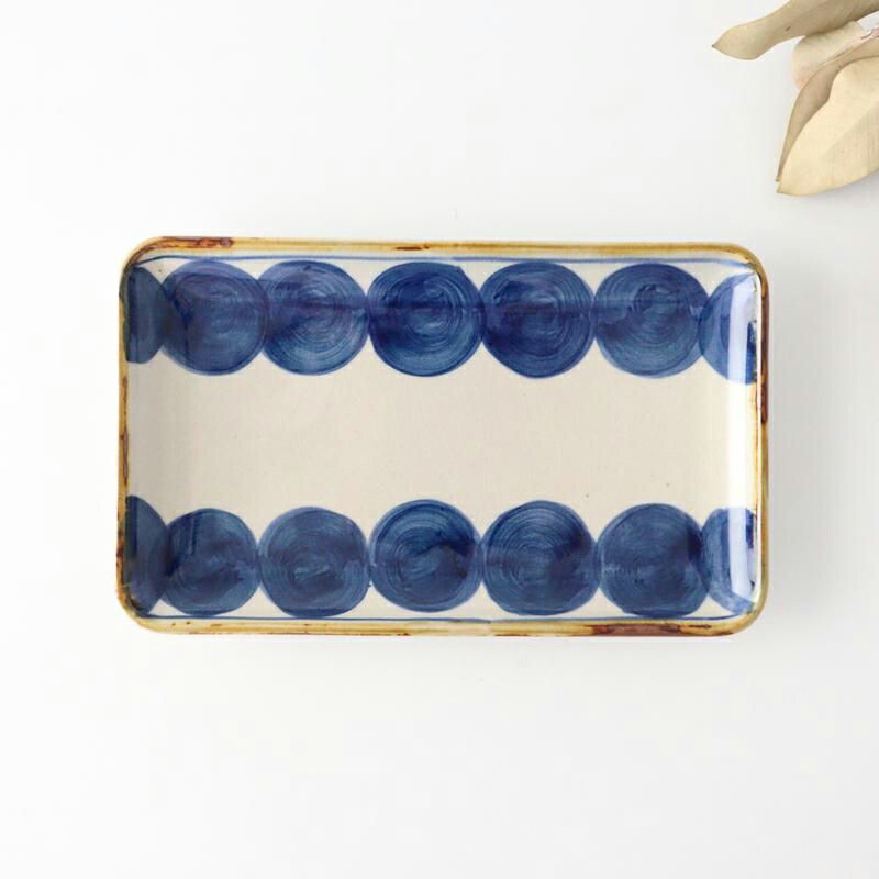 楽天市場】ポイント5倍 3/11まで｜角皿 魚皿 長角皿 陶器 青藍 波佐見