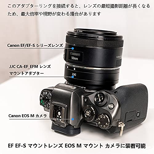 楽天市場】EF-EOS M レンズマウントアダプター Canon EF/EF-S - EOS M