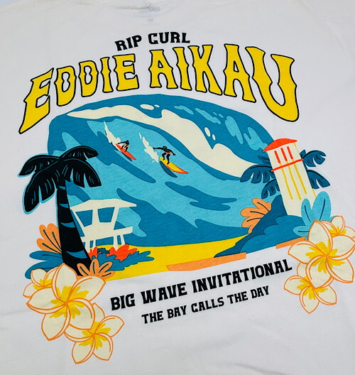 楽天市場】○o。ハワイアン RIP CURL×Eddie Aikau コラボ メンズ T