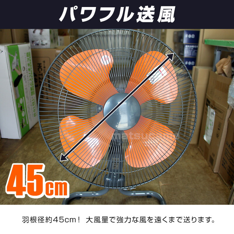 楽天市場】【選ぶ景品付】 YUASA 45cm フロア工場扇 YF-459T 工業