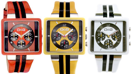 楽天市場】D&G 腕時計ドルガバウォッチ クリームレッド イエロー