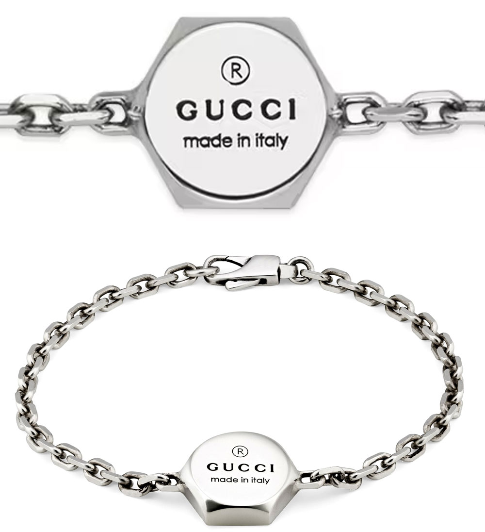 楽天市場】GUCCI グッチ レディース メンズチェーンブレスレットロゴ