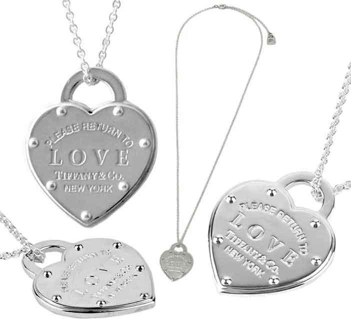 楽天市場】Tiffany&Co. ティファニーRTTラブペンダントネックレス