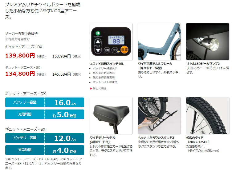 楽天市場】【完売御礼】パナソニック ギュット・アニーズ・SX BE