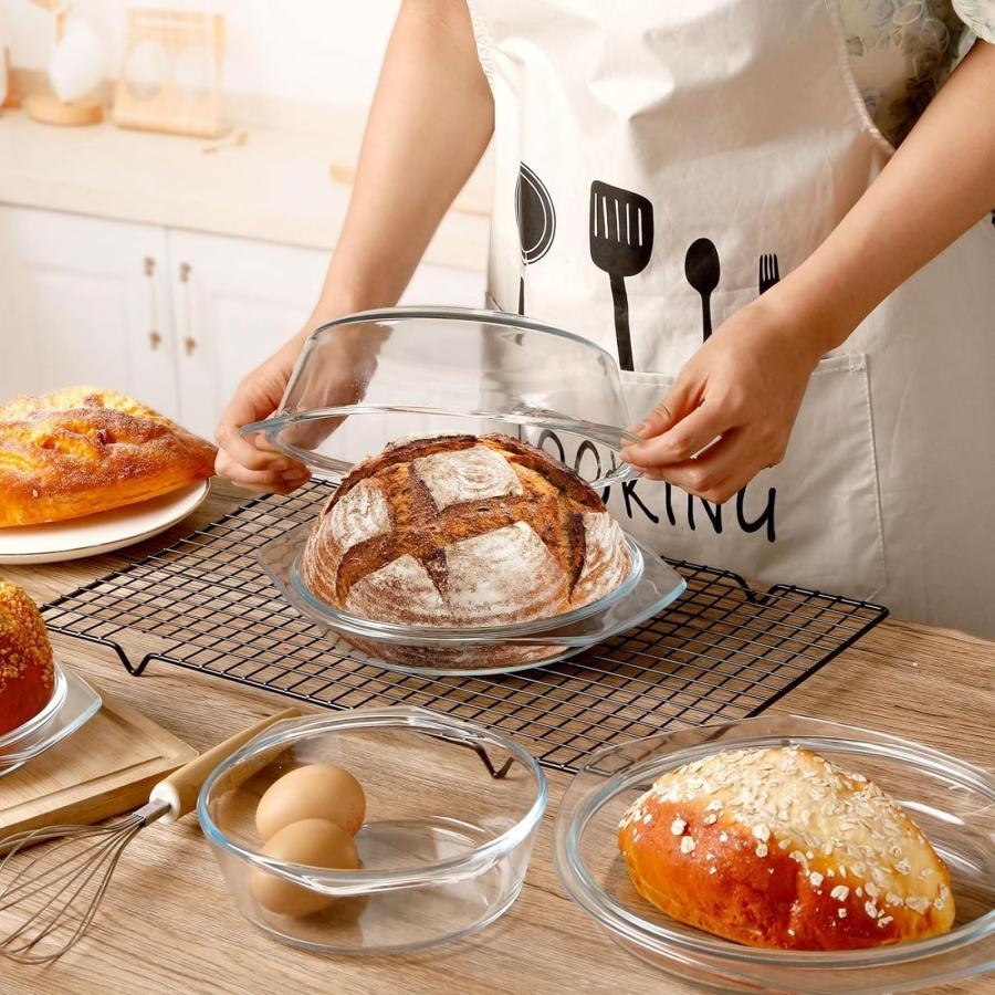 楽天市場】【全品2点で5%OFF】耐熱ボウル 蓋付き ガラス製 透明 丸型