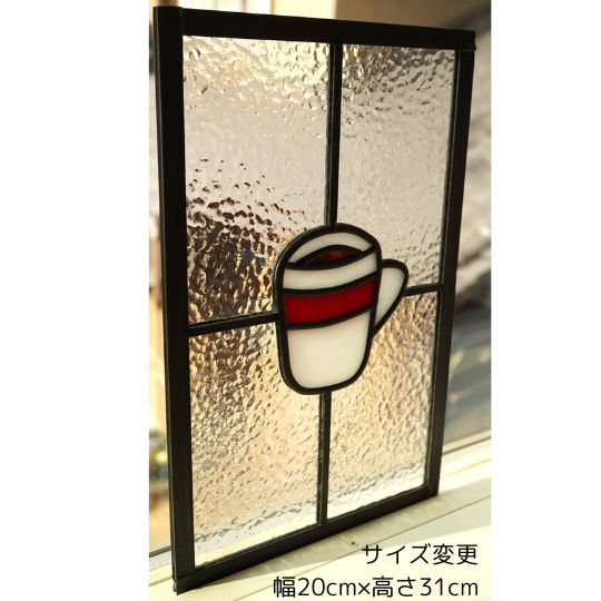 楽天市場】ステンドグラス パネル 住宅用 マグカップ 透けない白 18cm