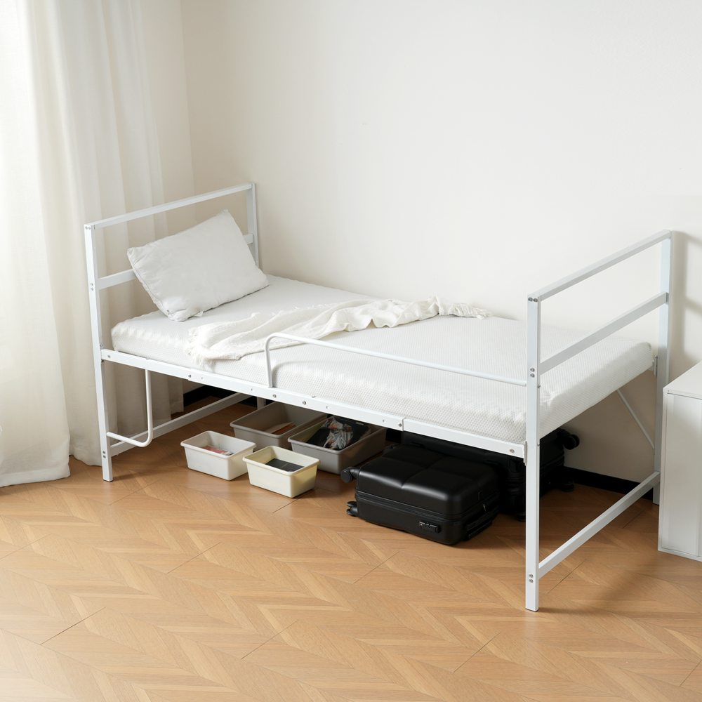 楽天市場】【即納】【365日間品質保証】ロフトベッド パイプベッド