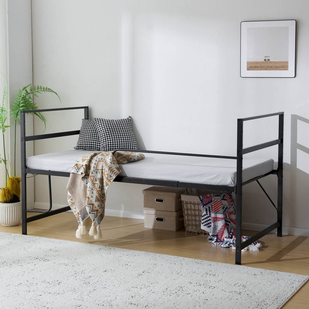 楽天市場】【即納】【365日間品質保証】ロフトベッド パイプベッド