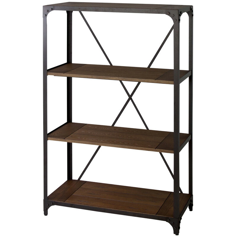 楽天市場】【送料無料】ヴィンテージ什器 ラック3段 DIS-936BK ラック