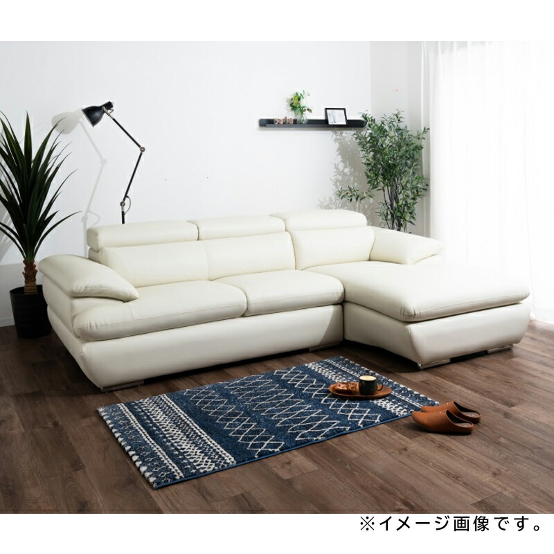 楽天市場】【開梱設置付き】カウチソファ イタリアンレザー 本革