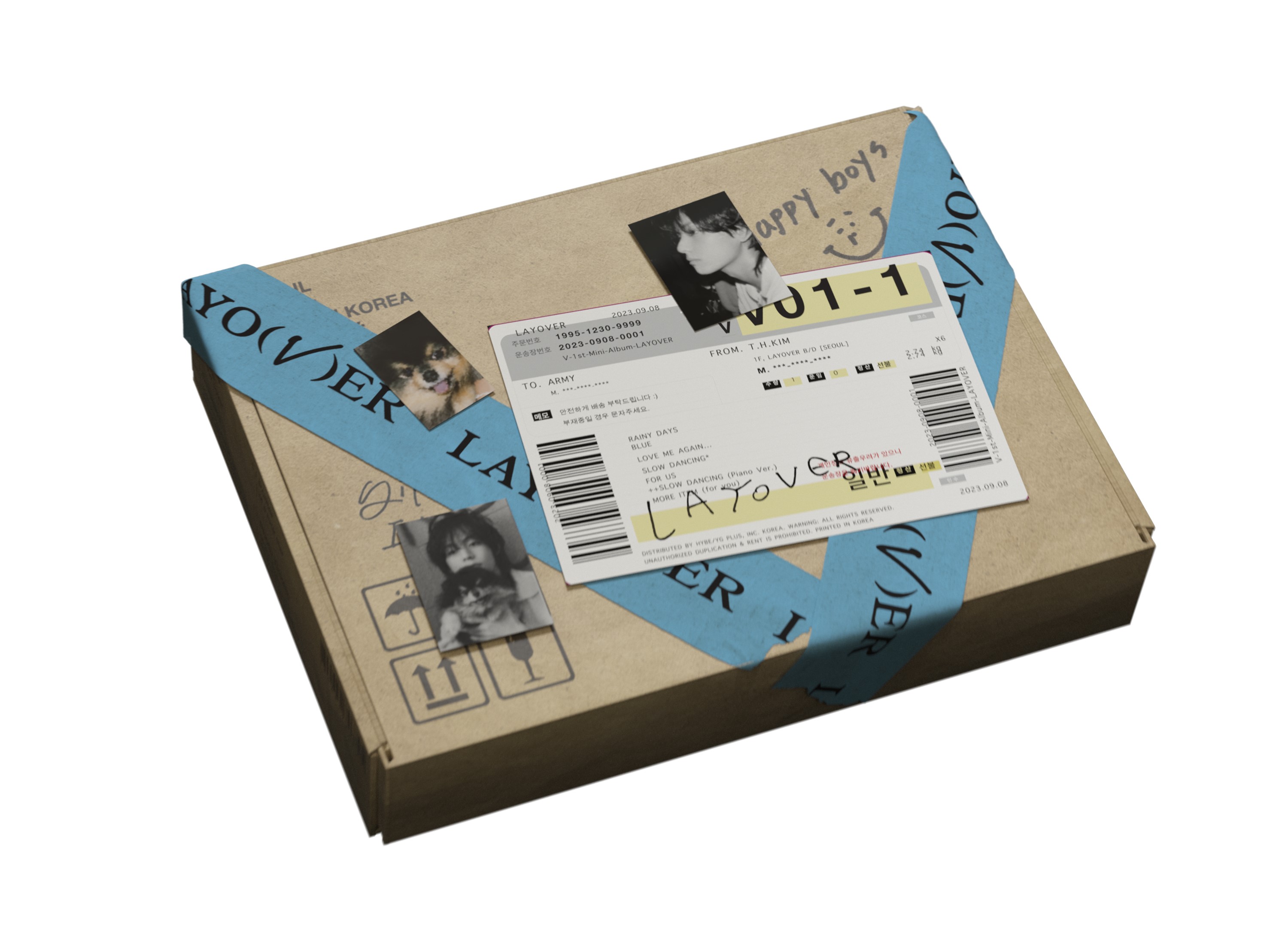 楽天市場】[おまけ付き] BTS V 1st ソロアルバム [Layover] バージョン