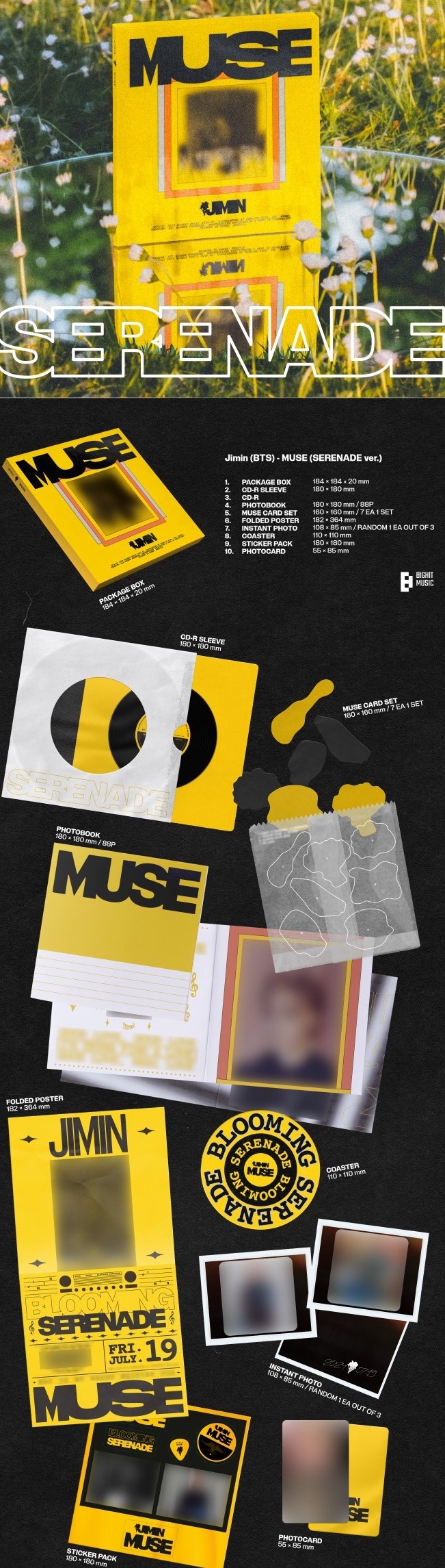 楽天市場】[おまけ9種付き] JIMIN BTS [MUSE] 2種セット [CD1(選択可能