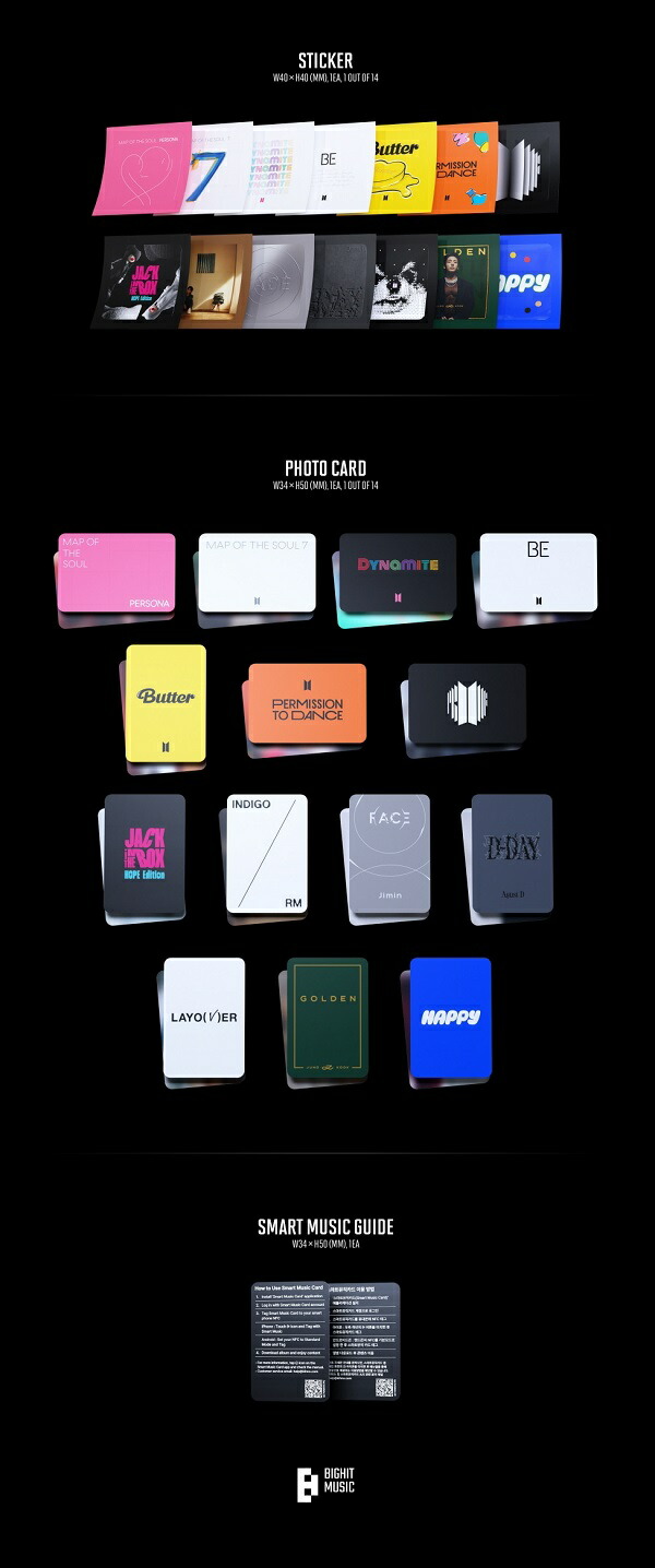 楽天市場】[おまけ4種付き] 2025 BTS FESTA : CAPSULE ALBUM Vol.1