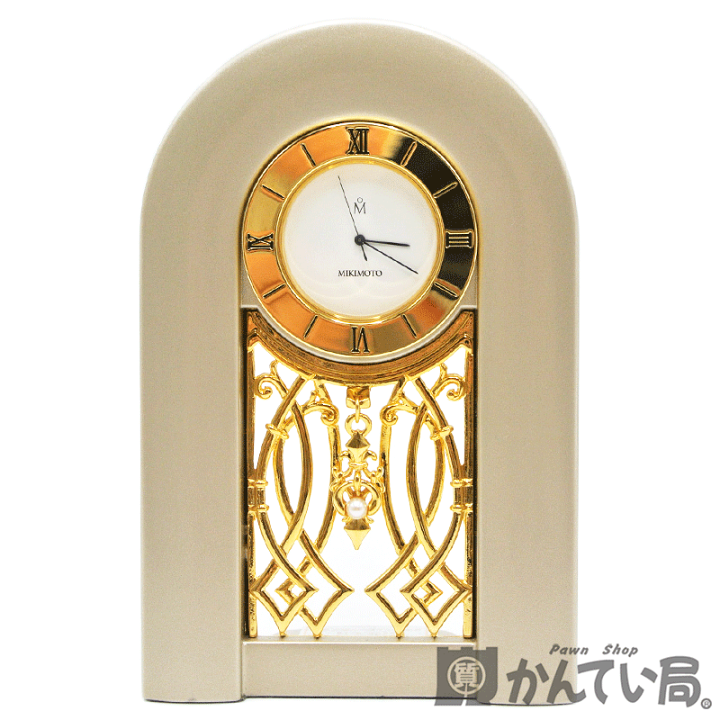 楽天市場】MIKIMOTO【ミキモト】置時計 卓上時計 クロック 真珠 パール