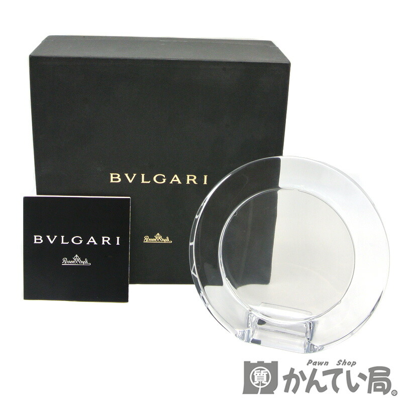 楽天市場】BVLGARI【ブルガリ】ローゼンタール クリスタル 写真立て