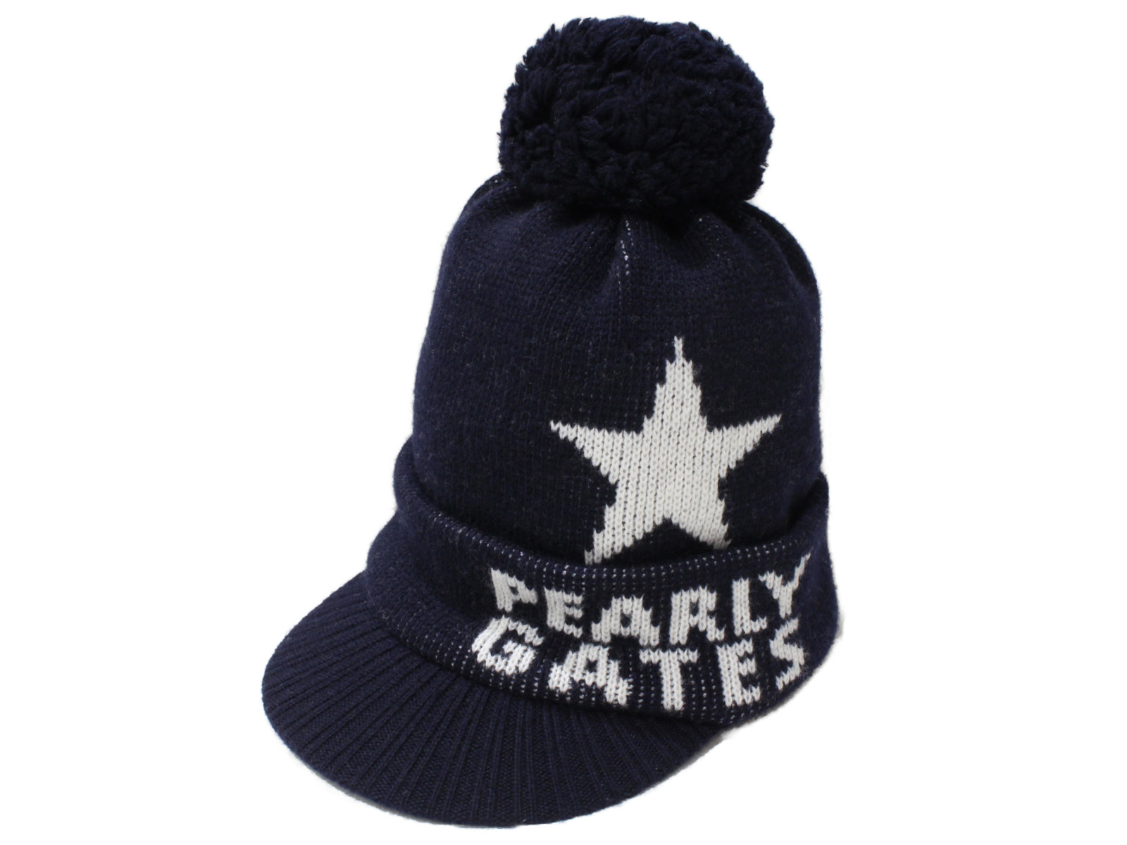 楽天市場】PEARLY GATES パーリーゲイツ ニット帽 ニットキャップ 053