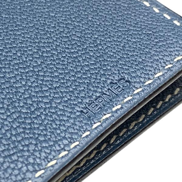楽天市場】HERMES エルメス ミニフォトケース 写真入れ レザー ブルー
