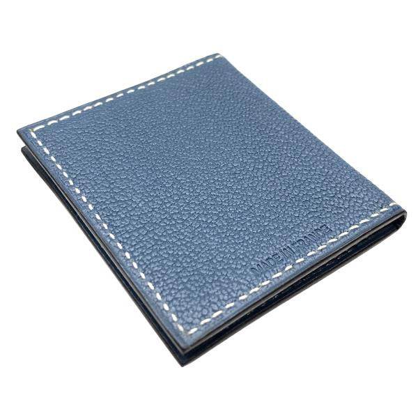 楽天市場】HERMES エルメス ミニフォトケース 写真入れ レザー ブルー