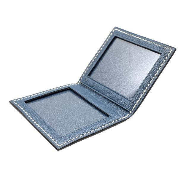 楽天市場】HERMES エルメス ミニフォトケース 写真入れ レザー ブルー