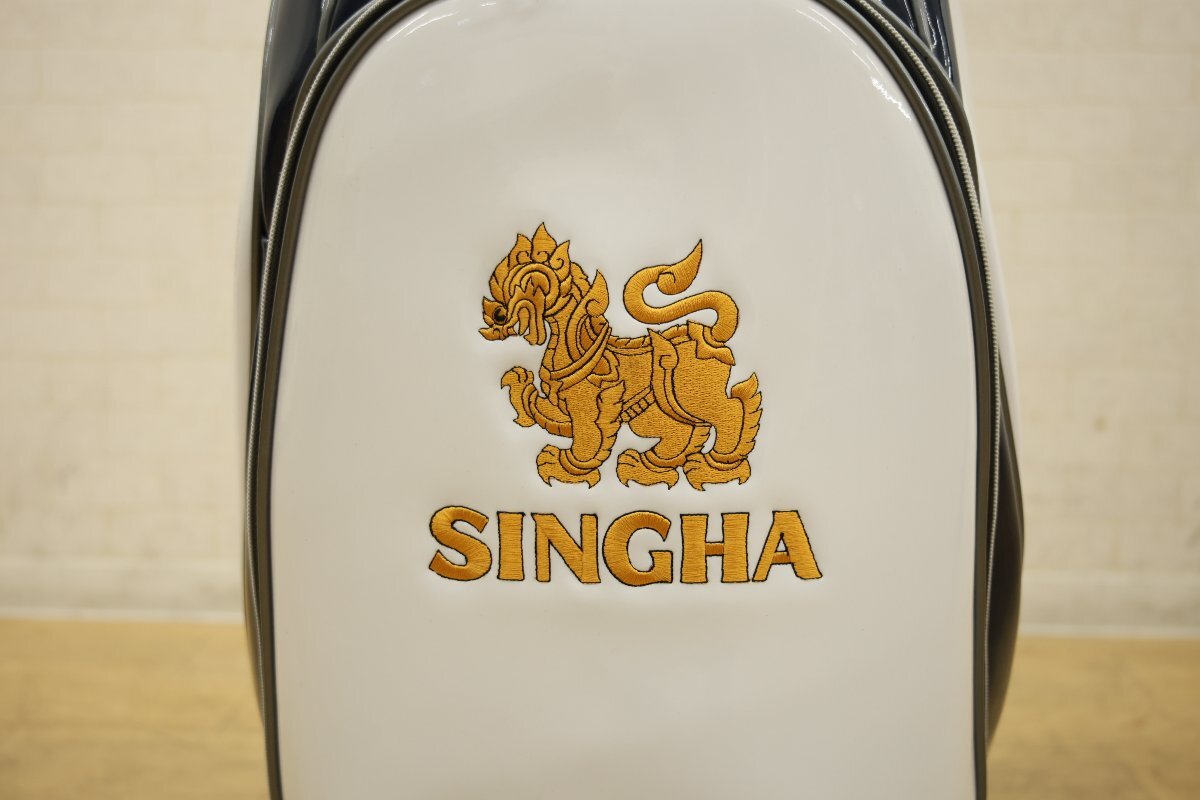 楽天市場】【送料無料】シンハー SINGHA キャディバッグ ホワイト