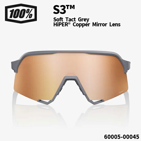 楽天市場】100%(ワンハンドレッド) サングラス S3™ / Soft Tact Grey