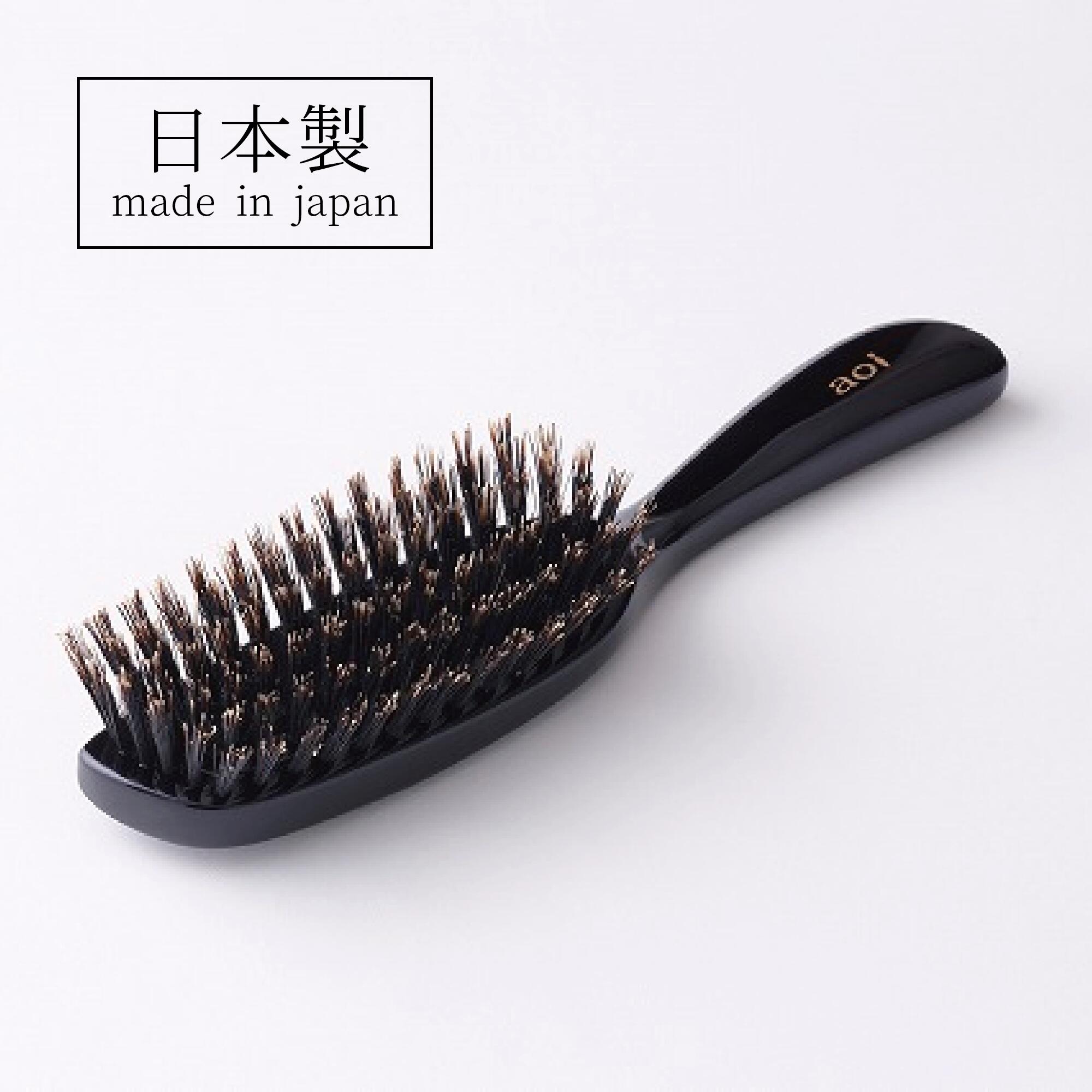 楽天市場】【日本製】最高級猪毛ヘアブラシ6行（毛量の多い方にお勧め