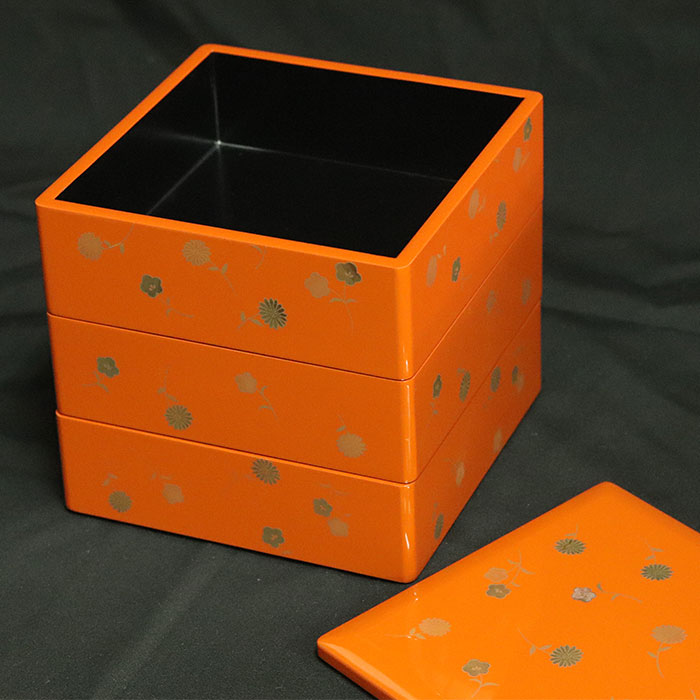 楽天市場】【2点で5％OFFクーポン 3/4 20時〜】 重箱 3段 日本製 会津