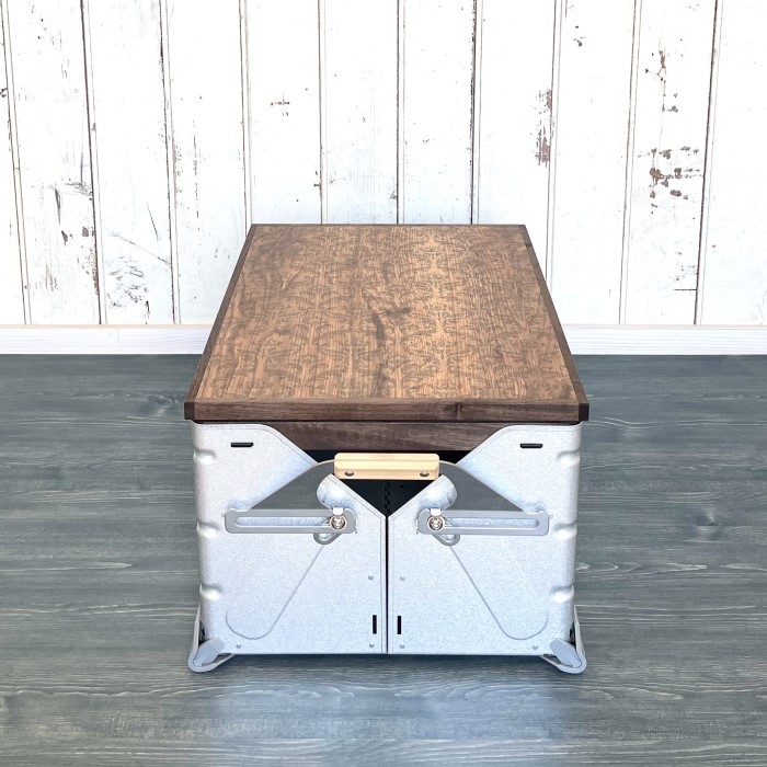 楽天市場】シェルフコンテナ 25タイプ専用 スライド式天板 木目調