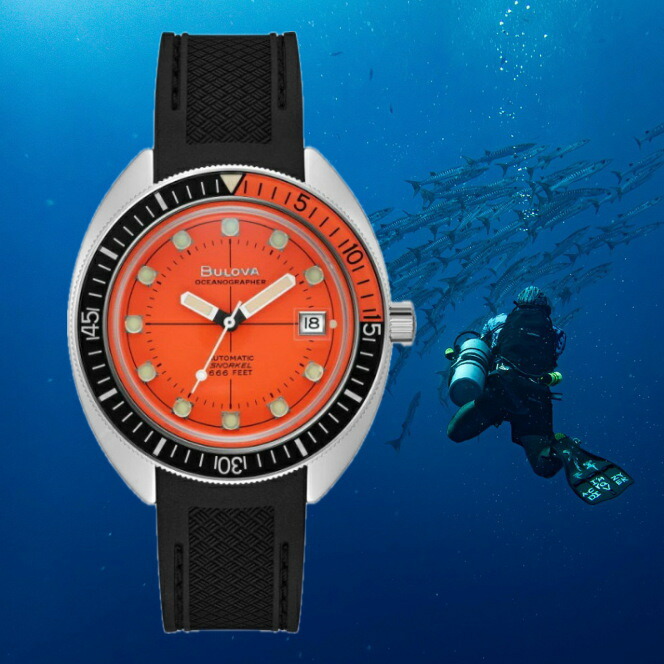 楽天市場】BULOVA ブローバ Oceanographer オ−シャノグラファー Devil