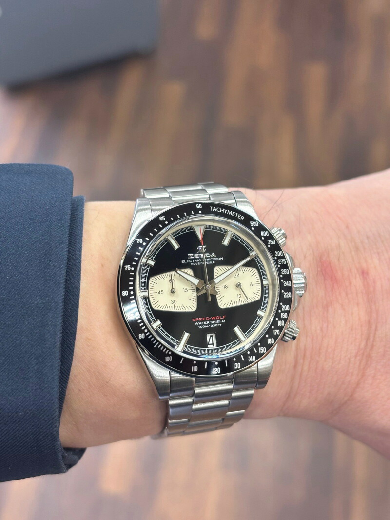 楽天市場】ZEEDA ジーダ SPEED-WOLF スピードウルフ クォーツ・クロノ