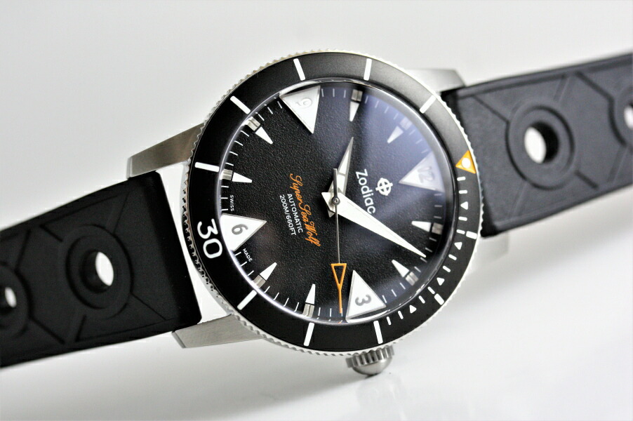 楽天市場】スイス製 ZODIAC ゾディアック Super Sea Wolf シーウルフ