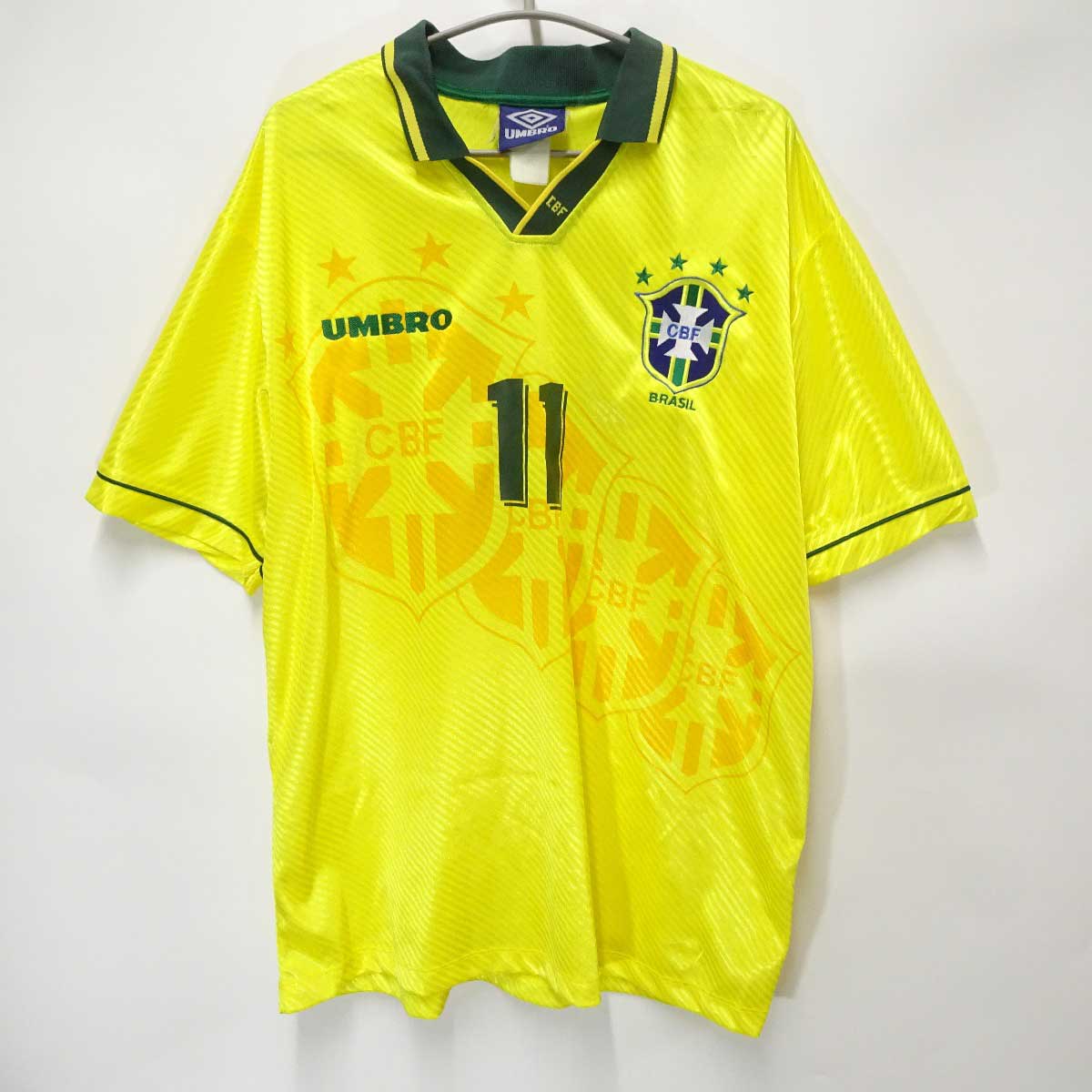 楽天市場】【中古】アンブロ サッカー ブラジル代表 1994 ユニフォーム