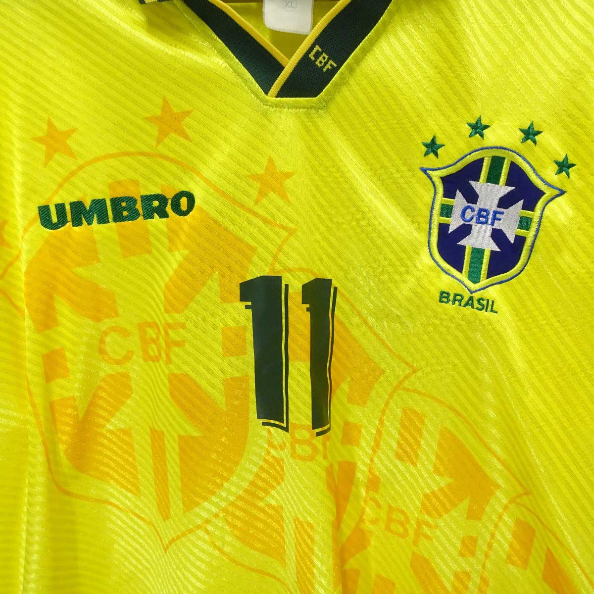 楽天市場】【中古】アンブロ サッカー ブラジル代表 1994 ユニフォーム