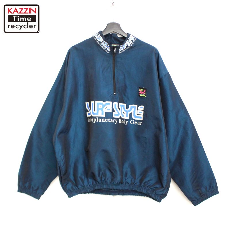 Ashworth ゴルフウェア Lサイズ ナイロンブルゾン 古着【90sモデル