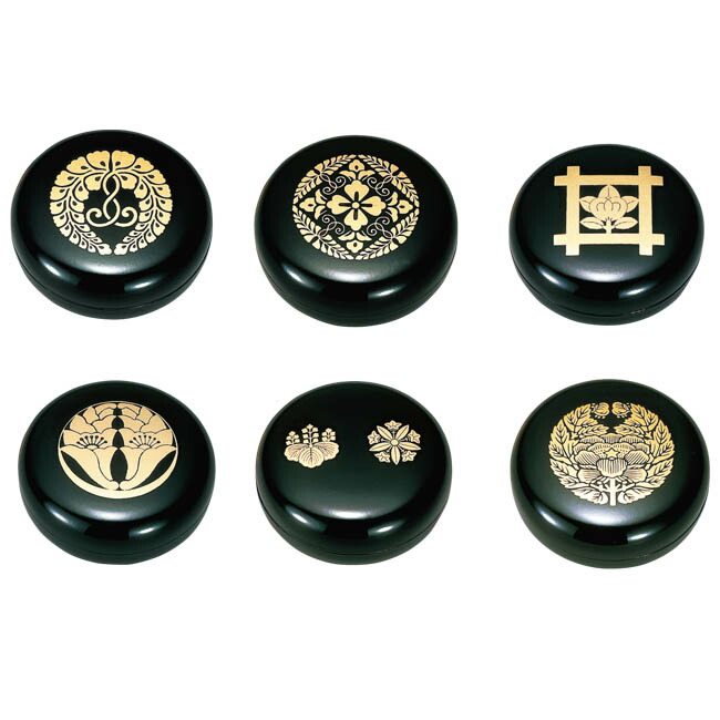 楽天市場】【スーパーSALE!P5倍＋クーポン】 香合 紋入り 黒 2.5寸