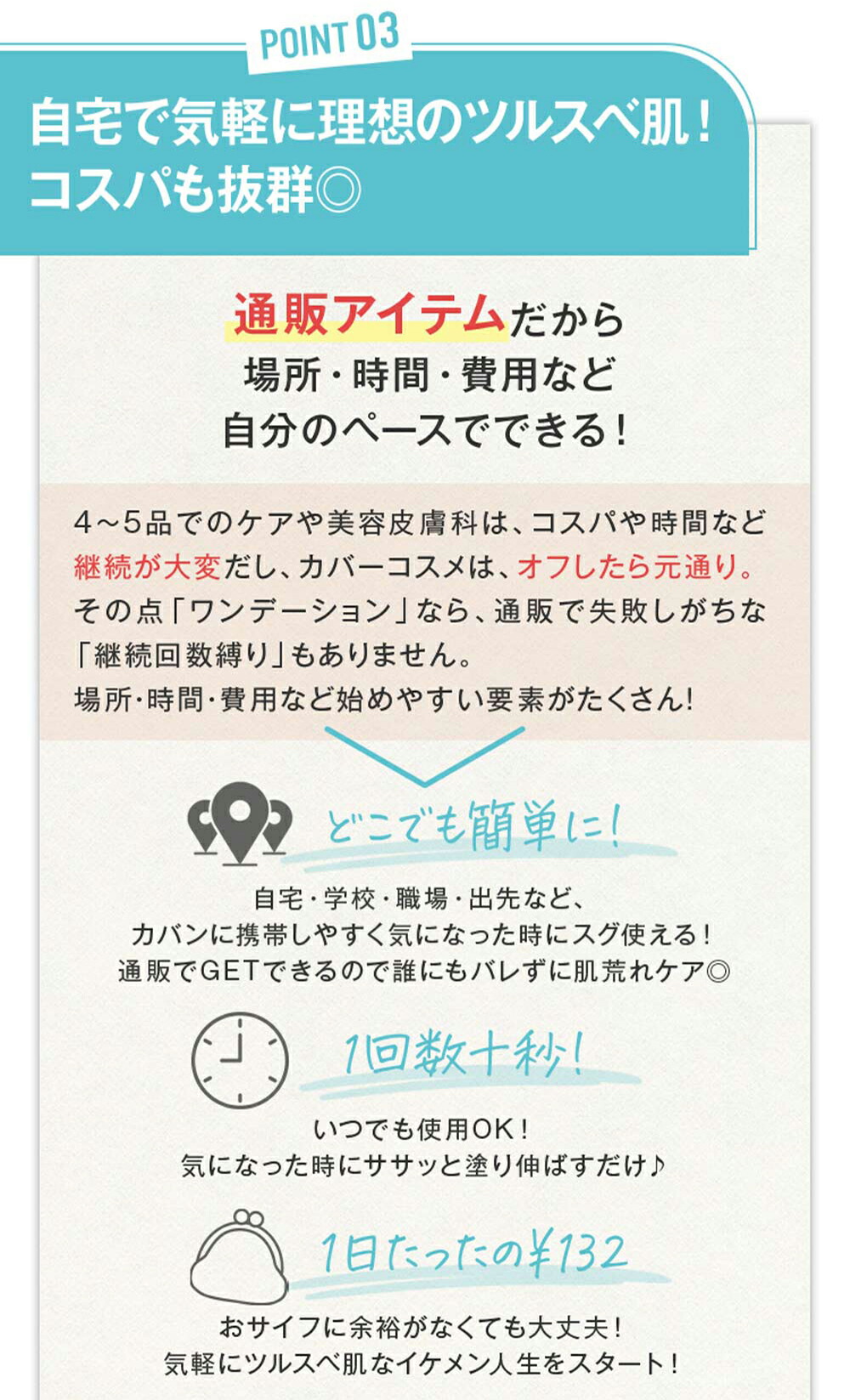 楽天市場】【スーパーSALE限定価格】ワンデーション ONE dation 15g