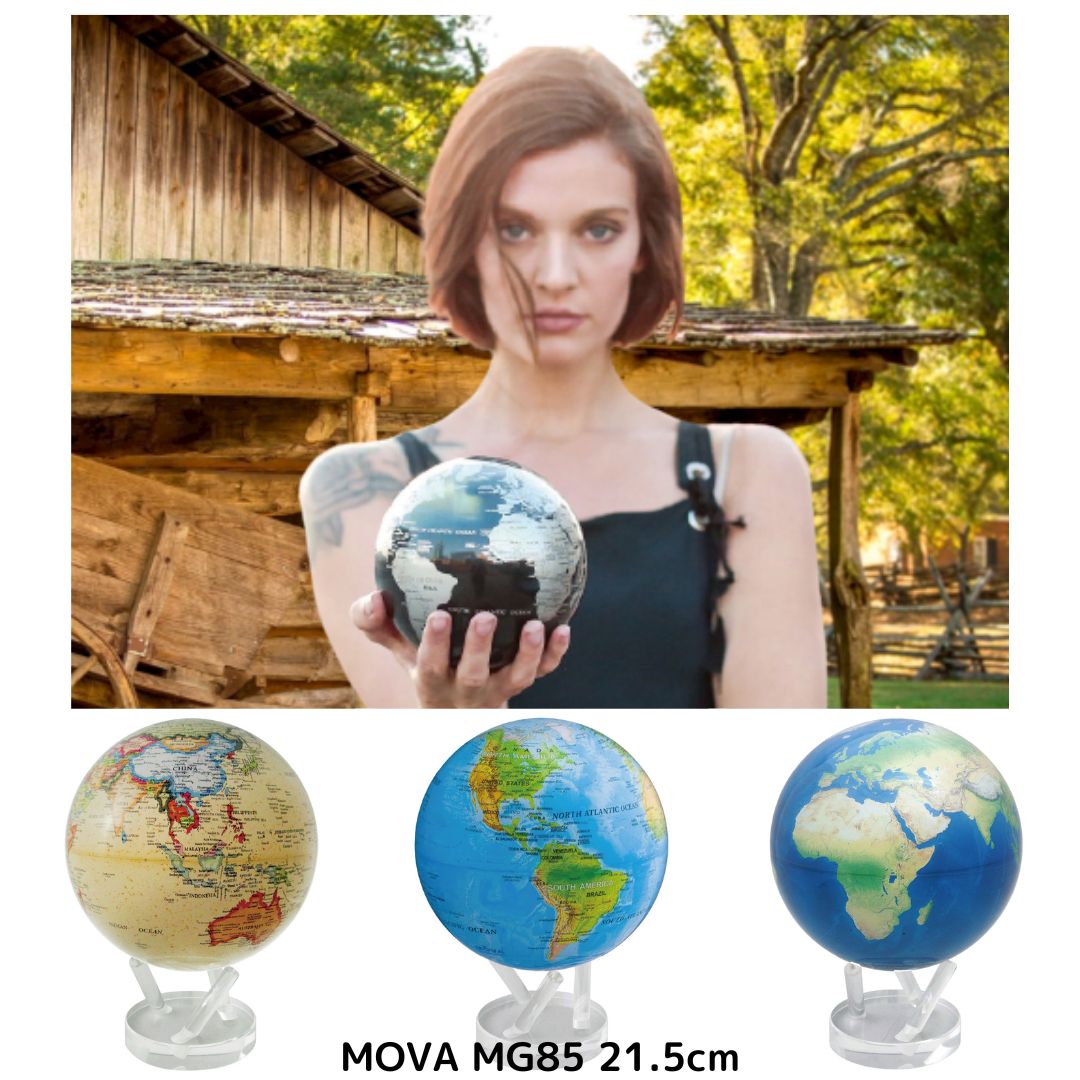 楽天市場】地球儀 インテリア 英語 MOVA GLOBE 回る地球儀 ムーバ
