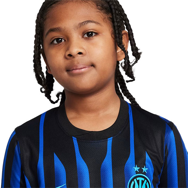 楽天市場】ジュニア インテル 25-26 ホーム 半袖レプリカユニフォーム