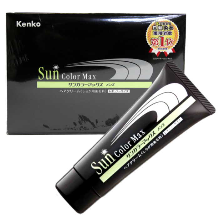 楽天市場】ケンコー サンカラーマックス 白髪染め ヘアクリーム メンズ