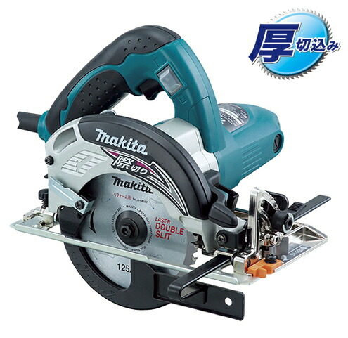 楽天市場】マキタ電動工具 【深切り】125mm内装マルノコ【際切り可能