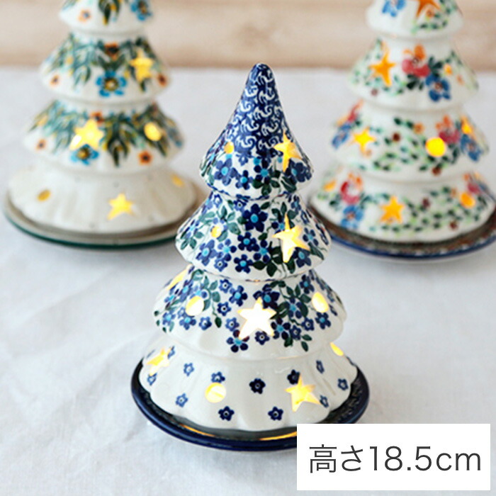 楽天市場】クリスマスツリー(M0911-B20B)【ポーリッシュポタリー