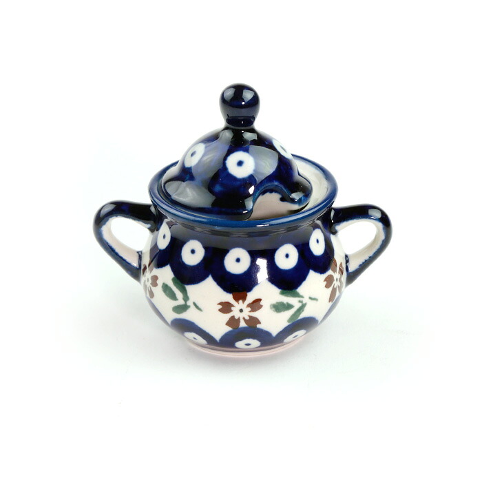 楽天市場】シュガーポット・ミニ(Z1115-167A)【ポーリッシュポタリー