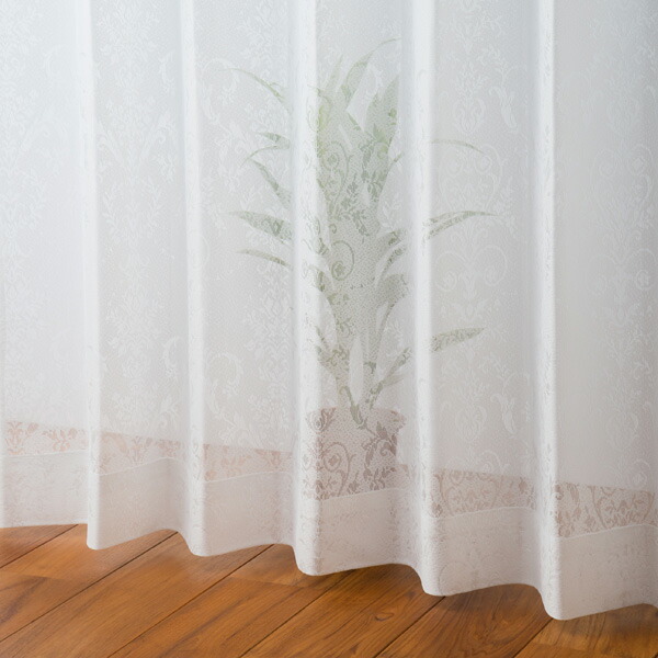 楽天市場】KEYUCA ケユカ カーテン レース アイボリー ウォッシャブル