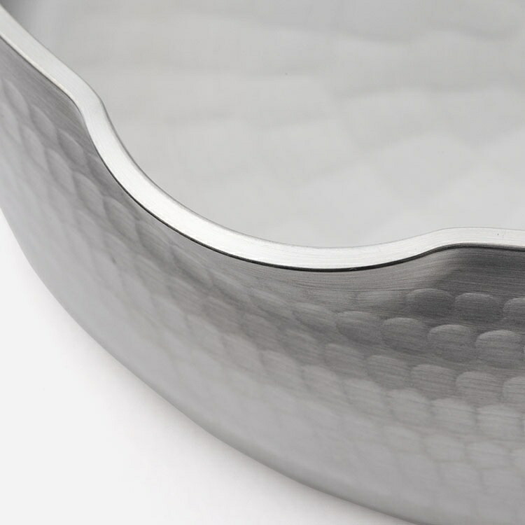 楽天市場】【KEYUCA公式店】ケユカ 極厚アルミ槌目ゆきひら鍋 21cm