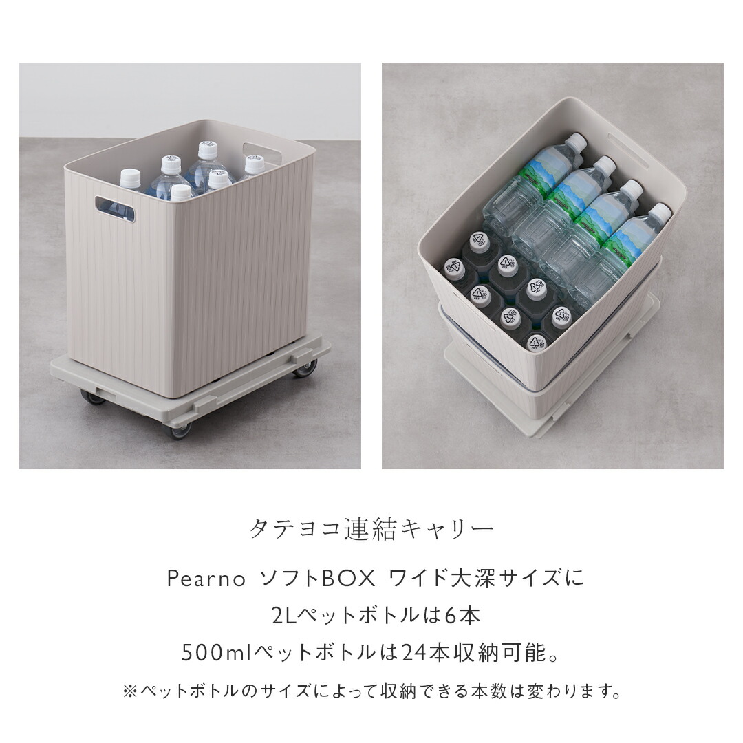楽天市場】【KEYUCA公式店】ケユカ Pearno ソフトBOX 全7サイズ/フタ