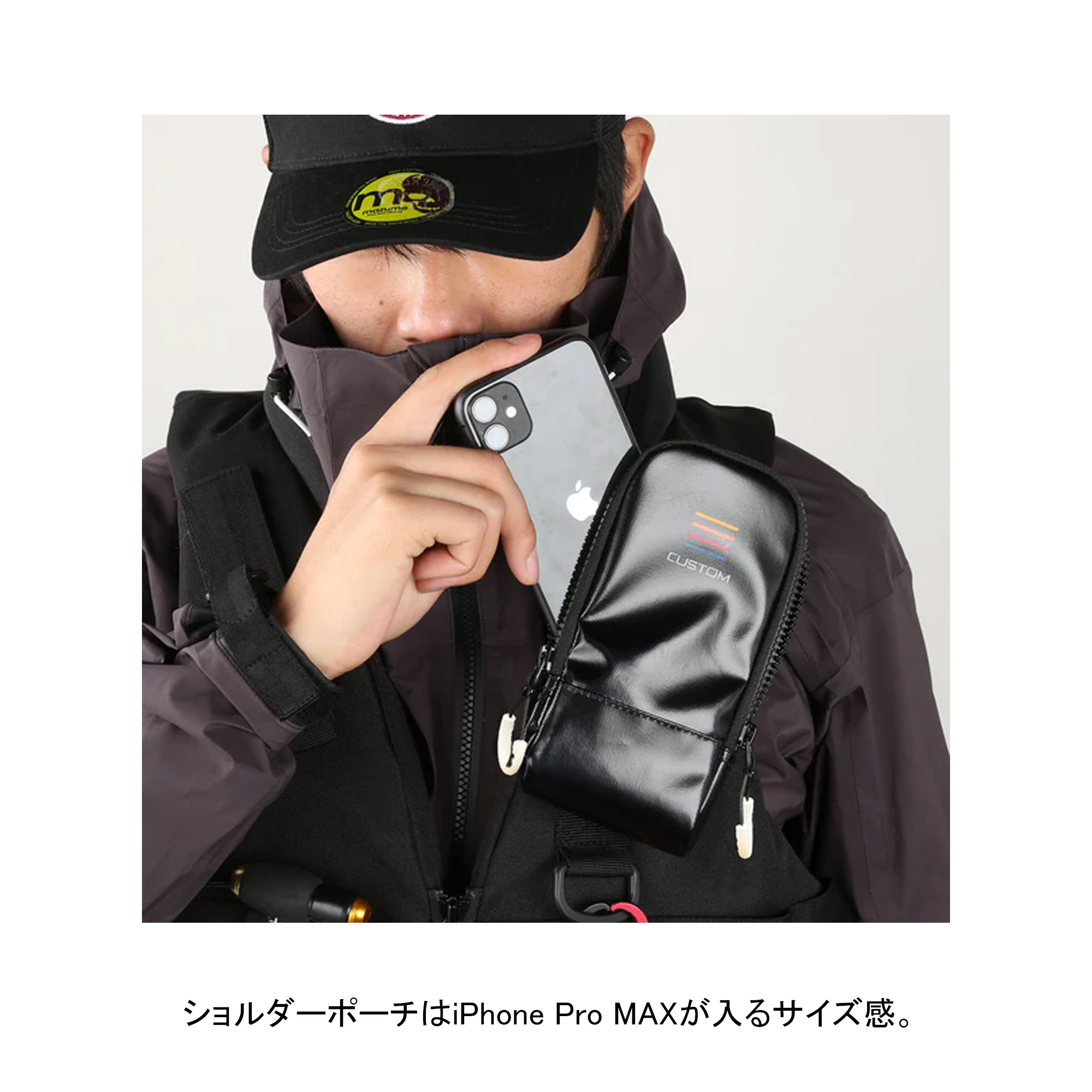 楽天市場】マズメ□mazume カスタムライフジャケット ブラック MZLJ