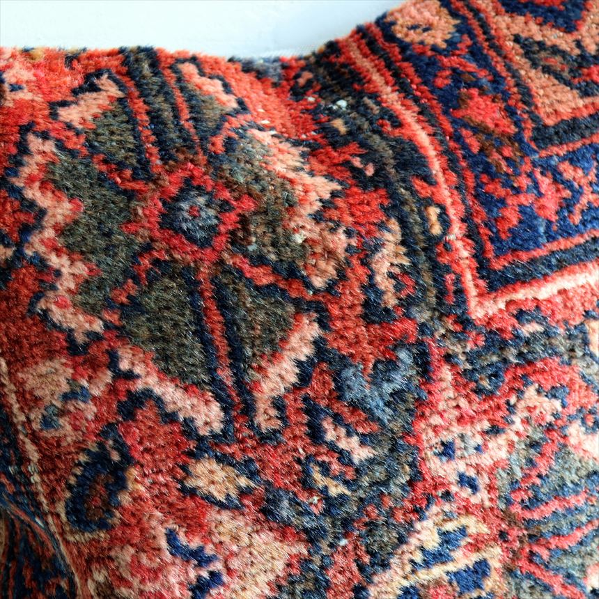 楽天市場】ヴィンテージラグクッションカバー 40×40cm トライバルラグ