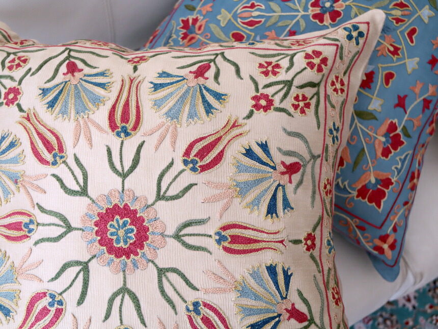 楽天市場】【15%OFFクーポン対象】クッションカバー 50cm シルク