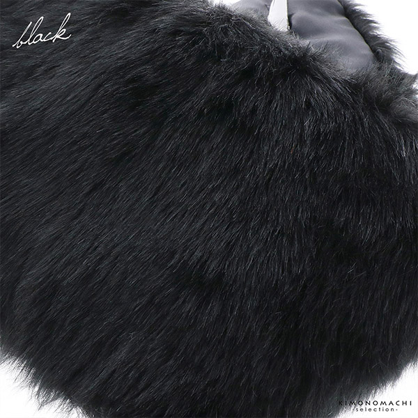 楽天市場】成人式 ショール 振袖 ファー「ホワイト・グレーミックス