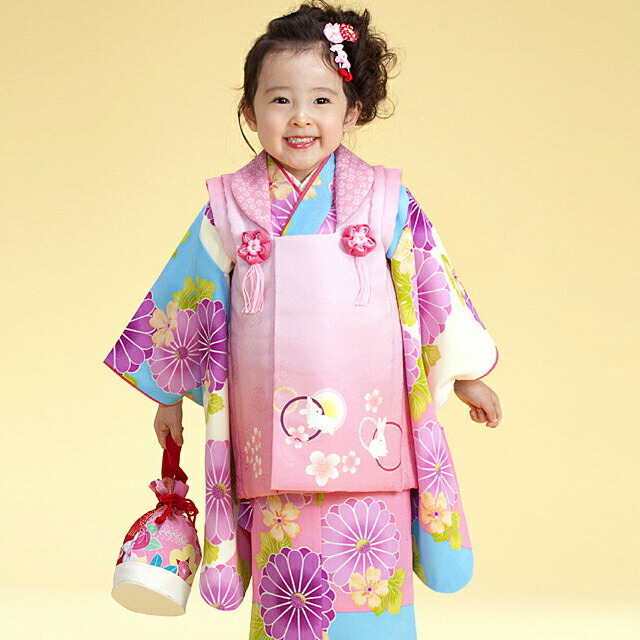 楽天市場】【半額タイムセール】【レンタル】七五三 着物 3歳 レンタル